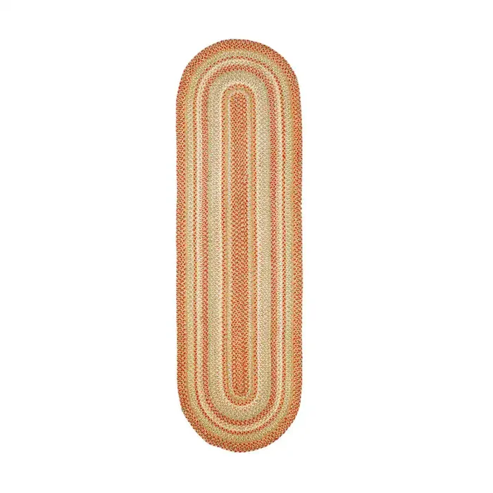 Homespice Decor Harvest Beige Braided Area Rugs