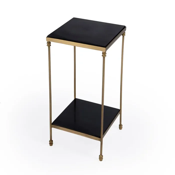 Imogen Iron And Black Granite Side Table