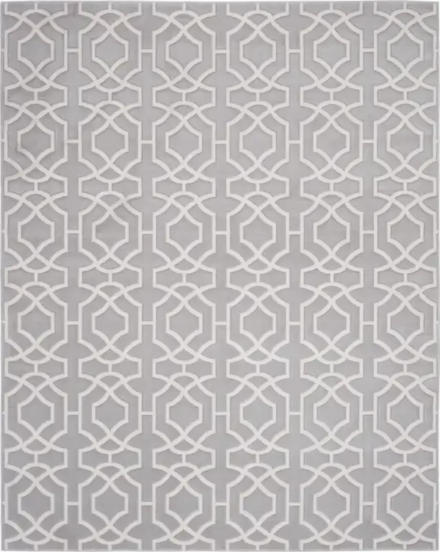 Inspire Me! Home Décor Imhdr Joli Imhr2 Grey White Area Rug – 8‘6″ X 11‘6″ Rectangle