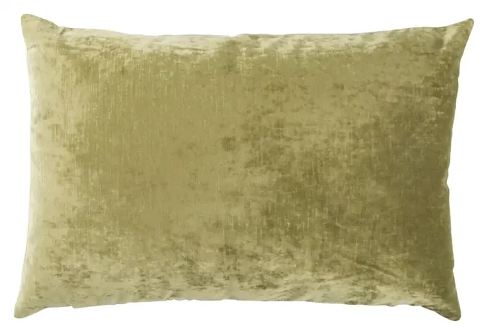 Jaipur Living Luxe LUX05 Solid Olive Pillows