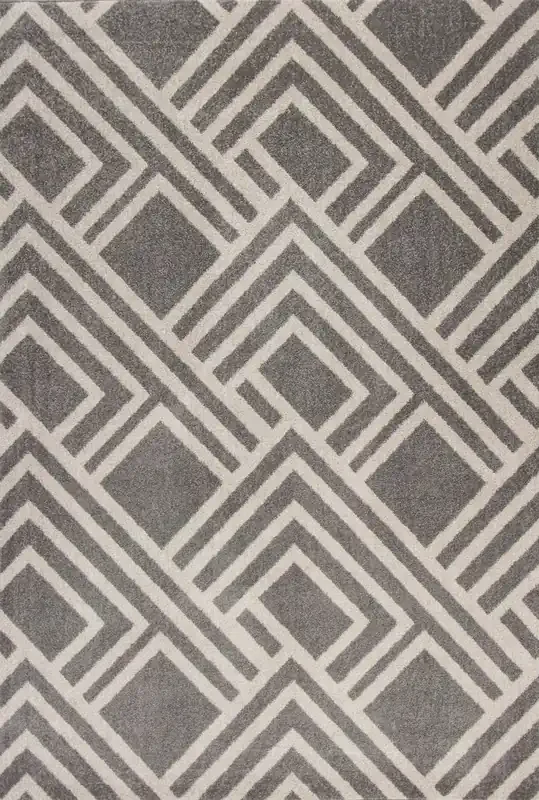KAS Rugs Lucia 2764 Grey Modeme Machine-woven Area Rugs