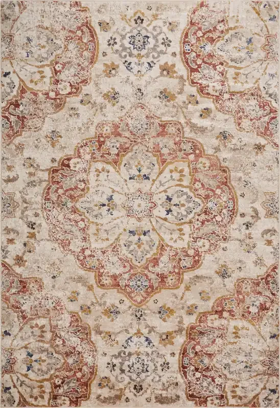 KAS Rugs Manor 6350 Ivory Manor Machine-woven Area Rugs