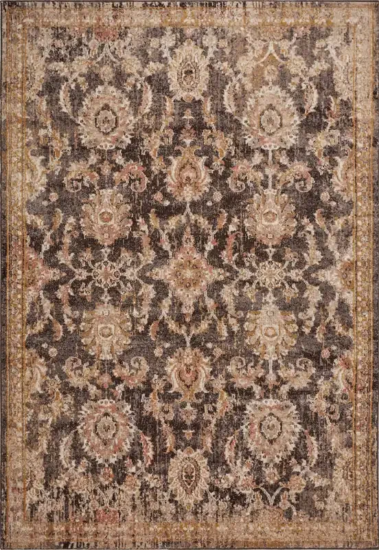 KAS Rugs Manor 6352 Taupe Chester Machine-woven Area Rugs