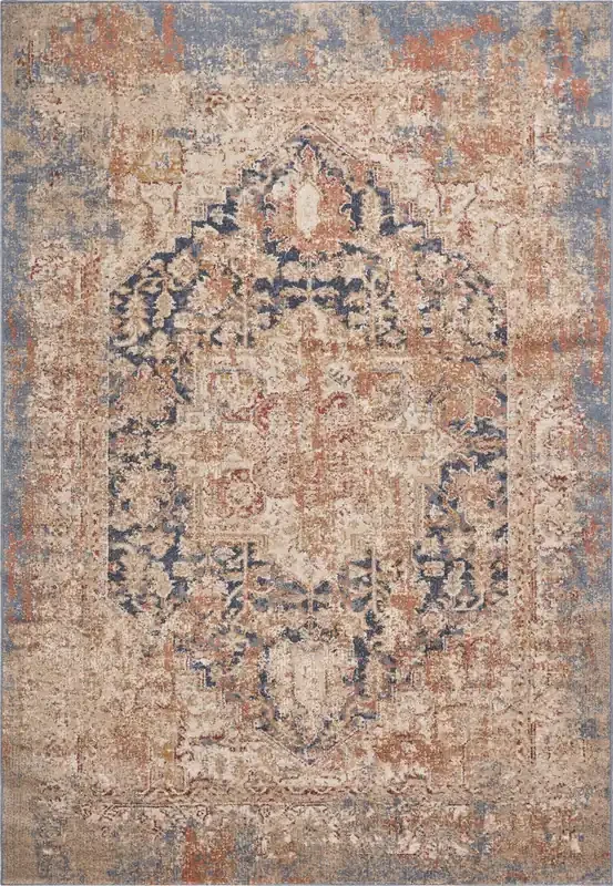KAS Rugs Manor 6356 Blue Jerome Machine-woven Area Rugs