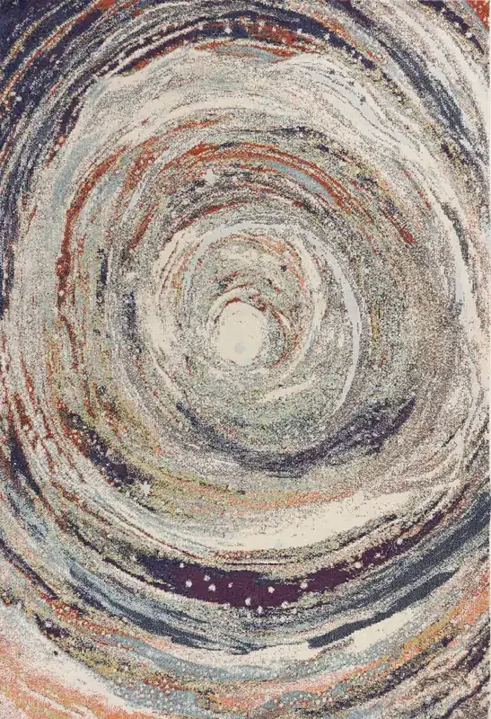 KAS Rugs Mediterra 7802 Ivory Galaxy Machine-woven Area Rugs