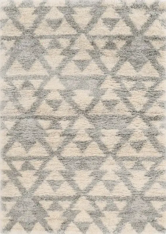 KAS Rugs Merino 6701 Ivory/grey Southern Machine-woven Area Rugs