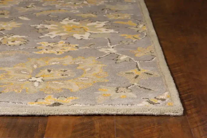KAS Rugs Samara 3612 Grey Brighton Hand-tufted Area Rugs