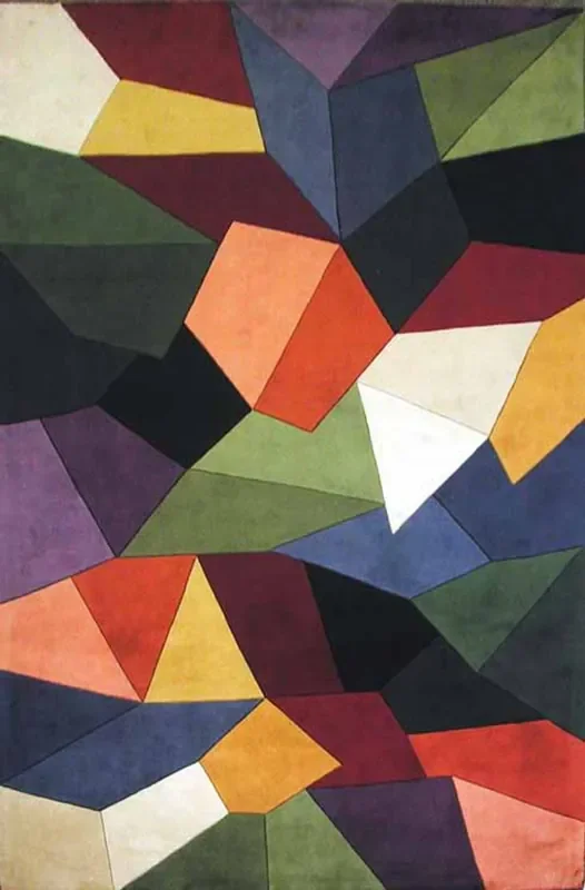KAS Rugs Signature 9086 Multi Prisms Hand-tufted Area Rugs
