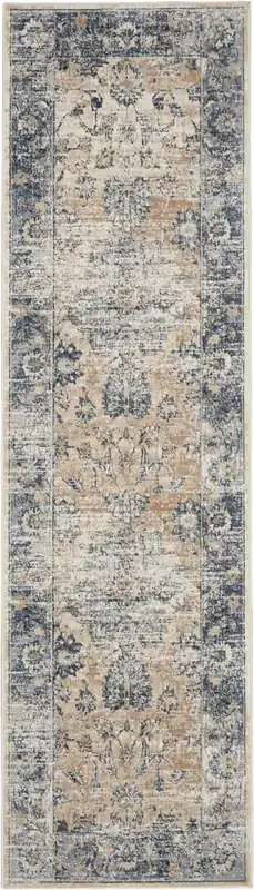 kathy ireland Home Malta Mai13 Blue/ivory Area Rugs