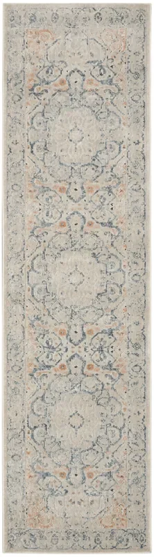 Kathy Ireland Malta Mai15 Ivory/grey Area Rugs