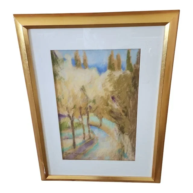 Landscape Pastel by Isabel Stensland
