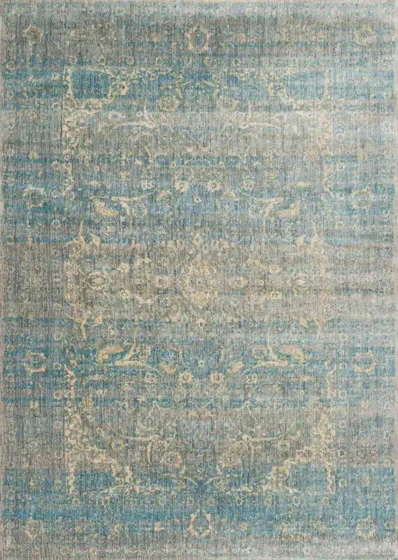 Loloi Anastasia Af-10 Lt. Blue / Mist Power Loomed Area Rugs
