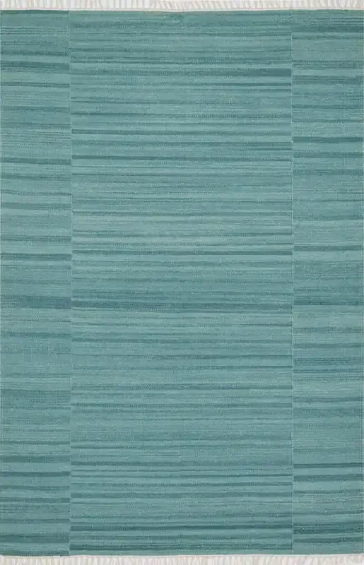 Loloi Anzio Hand Woven Ao-01 Aqua 5‘-0″ X 7‘-6″ Rectangle