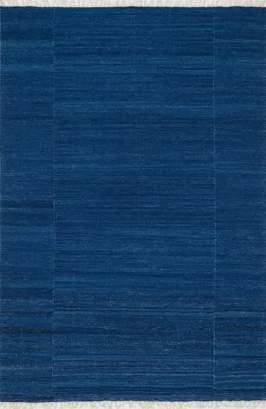 Loloi Anzio Hand Woven Ao-01 Denim 5‘-0″ X 7‘-6″ Rectangle