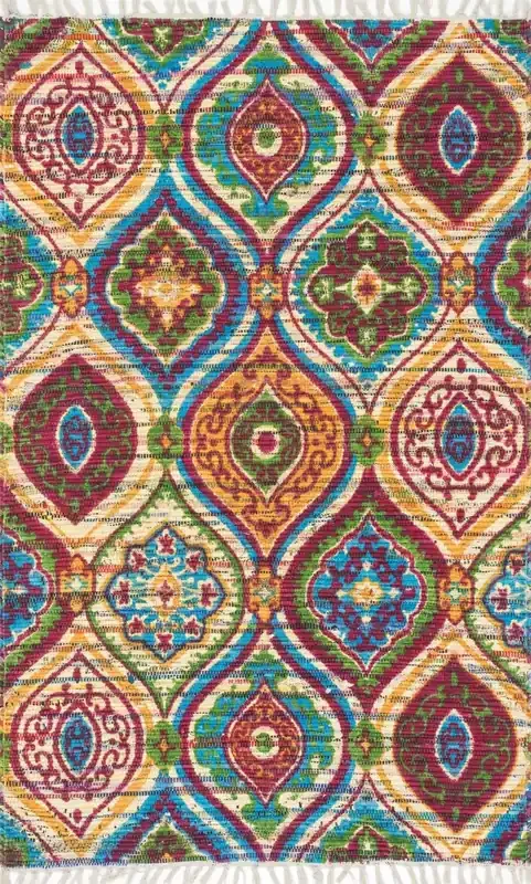 Loloi Aria Hand Woven Har03 Multi 2‘-3″ X 3‘-9″ Rectangle
