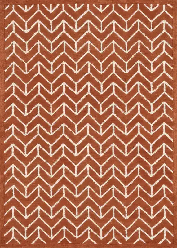 Loloi Brighton Bt-08 Tangerine Hand Woven Area Rugs