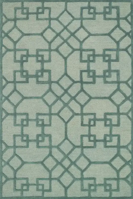 Loloi Celine Hand Woven Cf-04 Mist / Aqua 7‘-6″ X 7‘-6″ Square