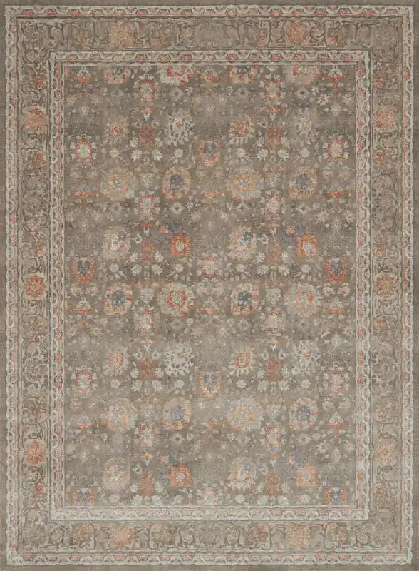 Loloi Century Cq-07 Taupe / Taupe Power Loomed Area Rugs