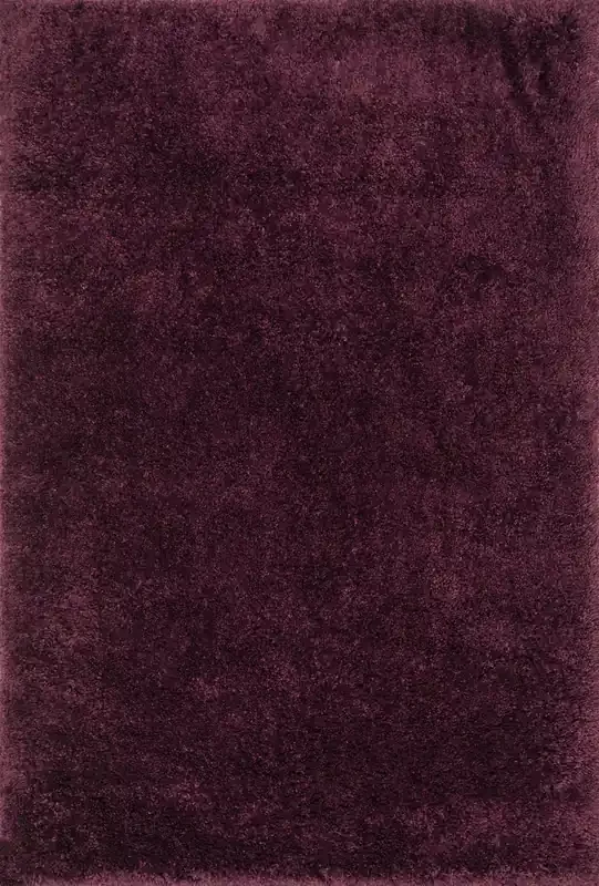 Loloi Cozy Shag Cz-01 Prune Machine Made Area Rugs