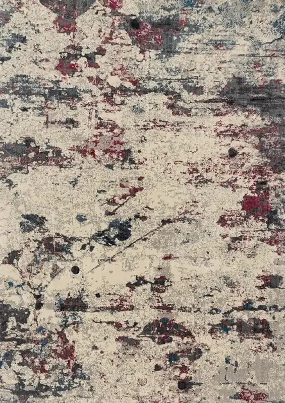 Loloi Dreamscape Dm-11 Drizzle / Fuchsia Power Loomed Area Rugs
