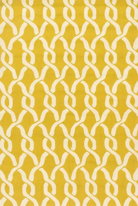 Loloi Venice Beach Vb-08 Goldenrod / Ivory Hooked Area Rugs