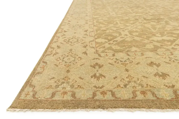 Loloi Vernon Hand Knotted Vn-04 Moss / Gold 2‘-0″ X 3‘-0″ Rectangle