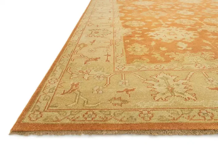 Loloi Vernon Vn-05 Auburn / Gold Hand Knotted Area Rugs
