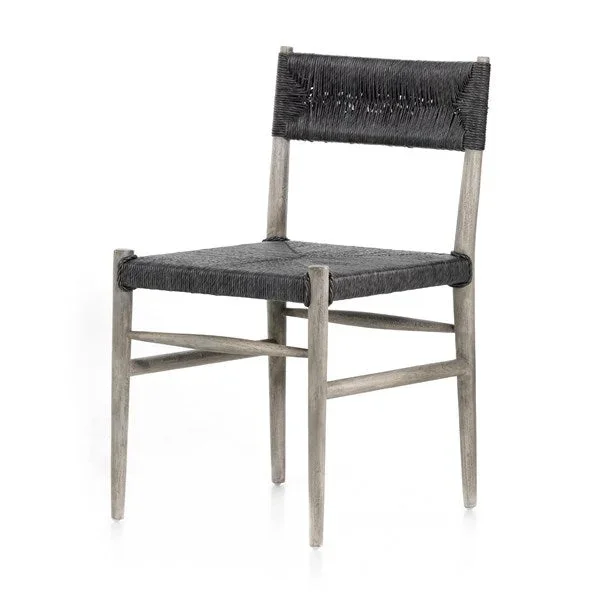 Lomas Outdoor Dining Chair-Weathered Grey Teak