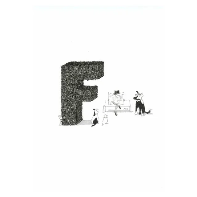 Maja Zalaszewska Rocca, Joyful Letters Villa Borghese, Ink on Paper, 2022