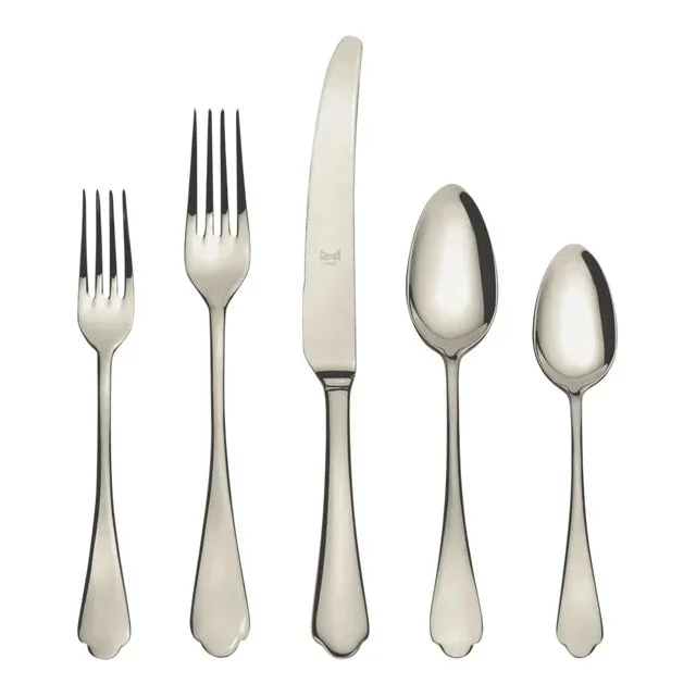 Mepra Dolce Vita 5-Piece Flatware Set, Champagne