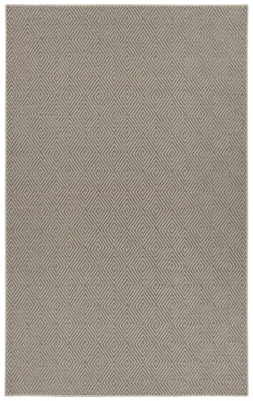 Mercer Street Boca Raton Collection Flat-Weave Platinum Area Rugs