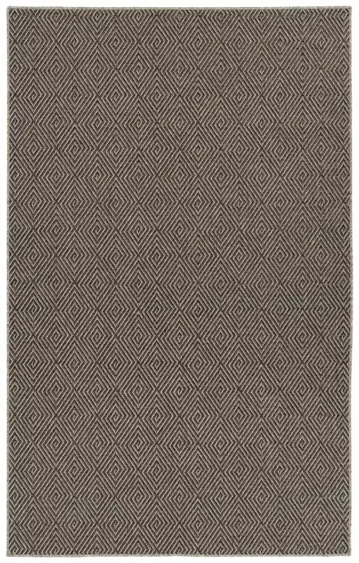 Mercer Street Boca Raton Collection Flat-Weave Raven Area Rugs