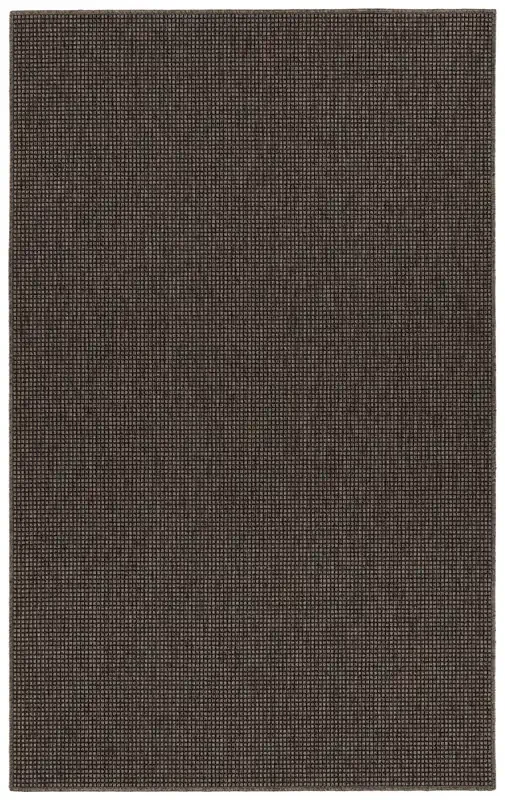 Mercer Street Cocoa Beach Collection Flat-Weave Charcoal Area Rugs