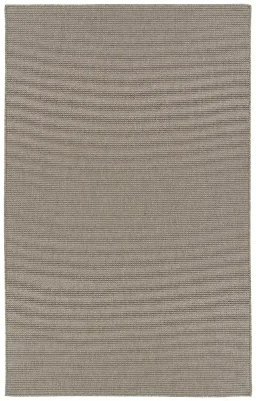 Mercer Street Playalinda Collection Flat-Weave Heather Grey Area Rugs