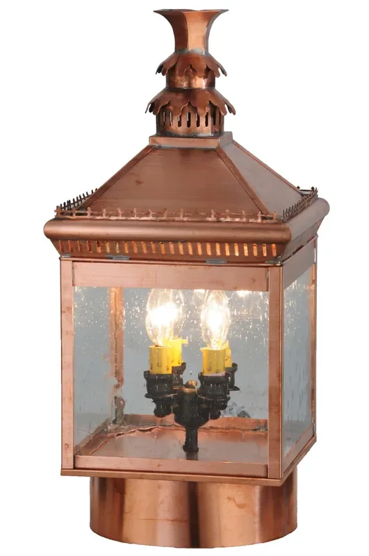 Meyda 10″sq Locke Post Mount – 143549