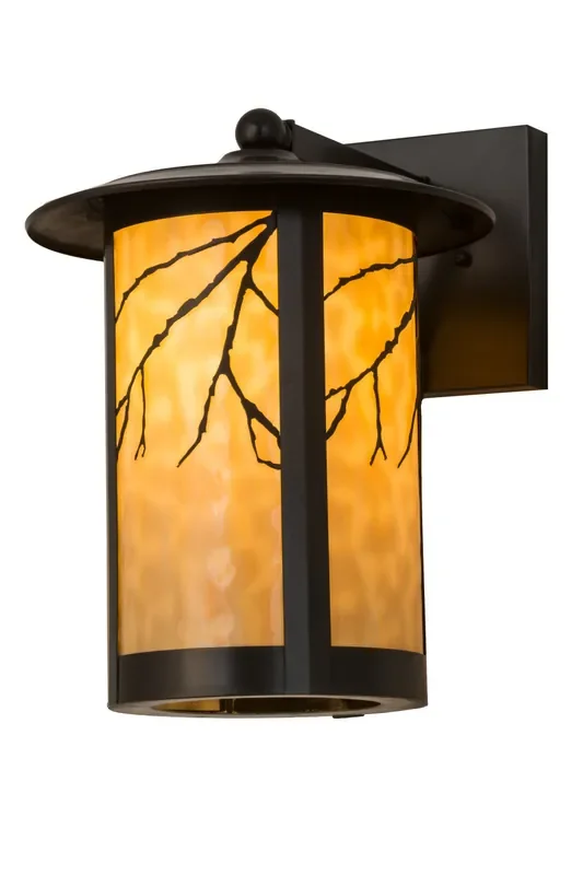 Meyda 10″w Fulton Branches Solid Mount Wall Sconce – 169210