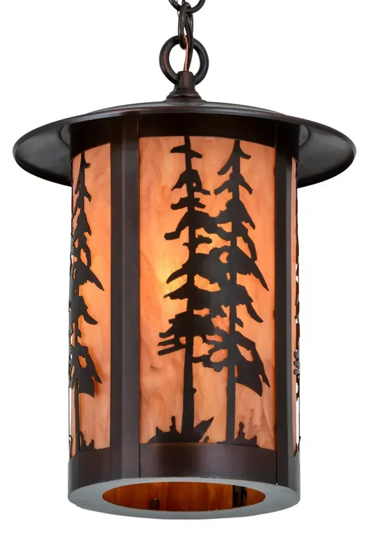 Meyda 10″w Fulton Great Pines Pendant – 180659