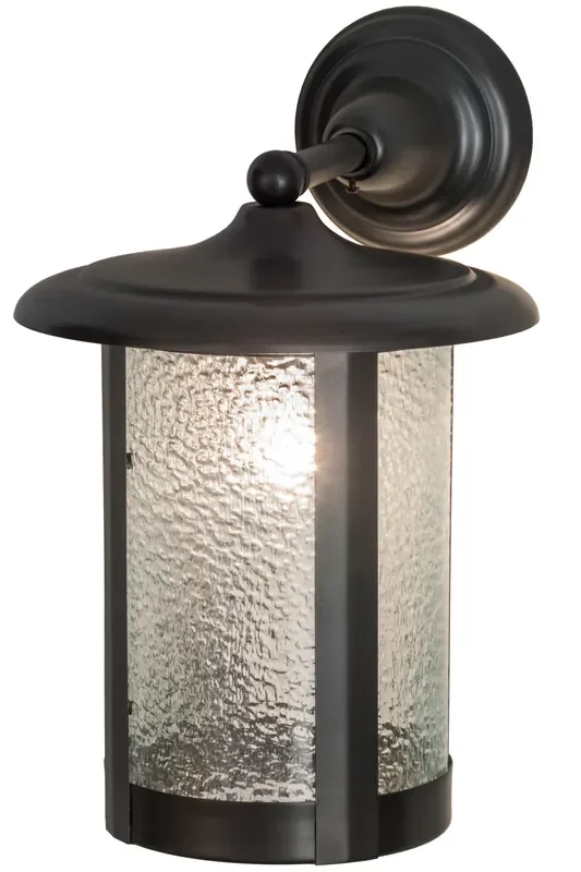 Meyda 10″w Fulton Prime Solid Mount Wall Sconce – 154579
