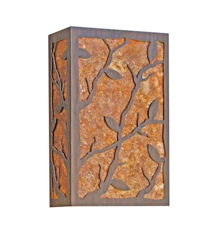 Meyda 10″ Wide Branches With Leaves Wall Sconce – 115327