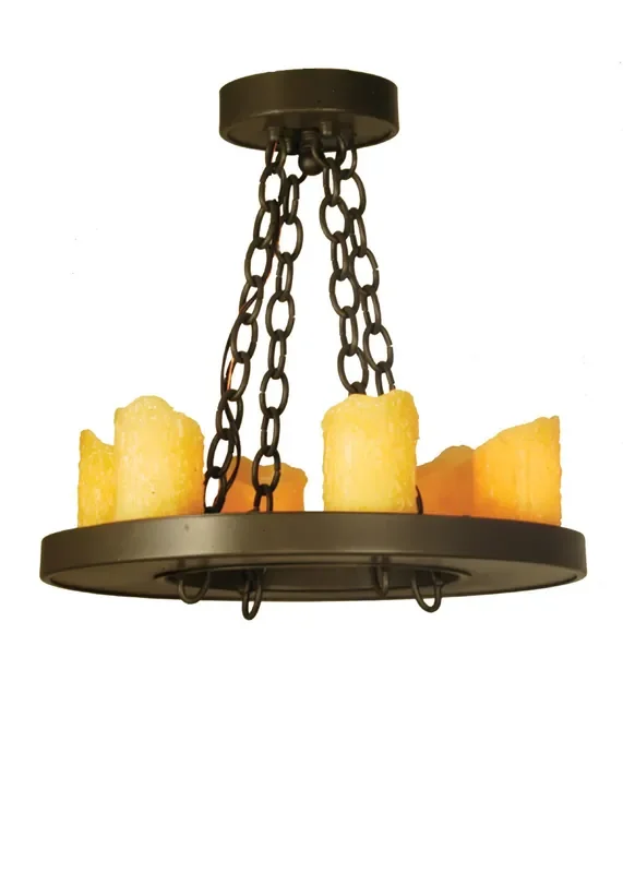 Meyda 18″w Loxley 6 Lt Chandelier – 69637