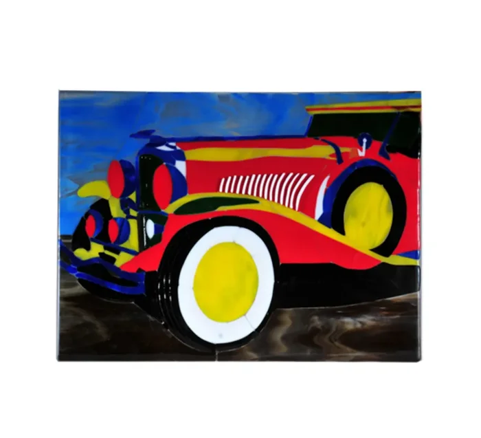 Meyda 18″w X 13.75″h Metro Fusion Duesenberg Window – 108123