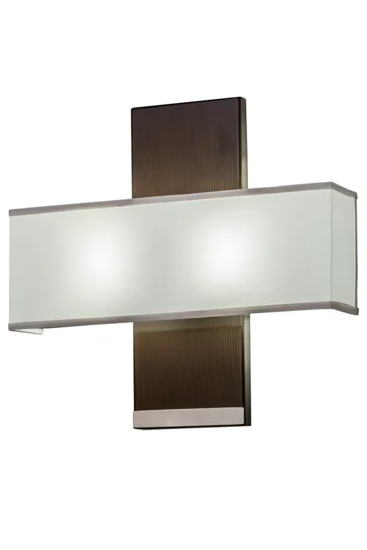 Meyda 20″w Lineal Intersect Wall Sconce – 171922