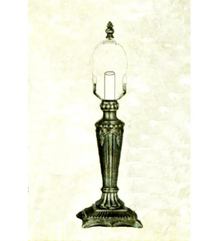 Meyda 9.5″ Mini Fluted Fleur Base – 26312