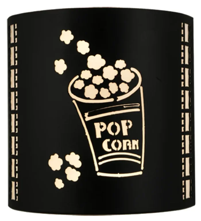 Meyda 9.75″w Tinseltown Filmstrip Popcorn Wall Sconce – 136094