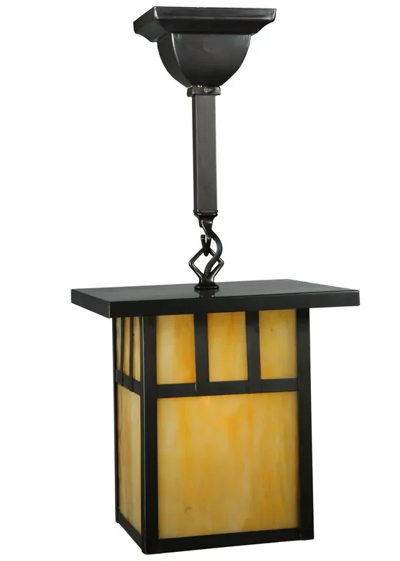 Meyda 9″w Hyde Park Double Bar Mission Pendant – 139480