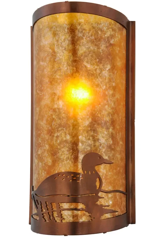 Meyda 9″w Loon Right Wall Sconce – 154908