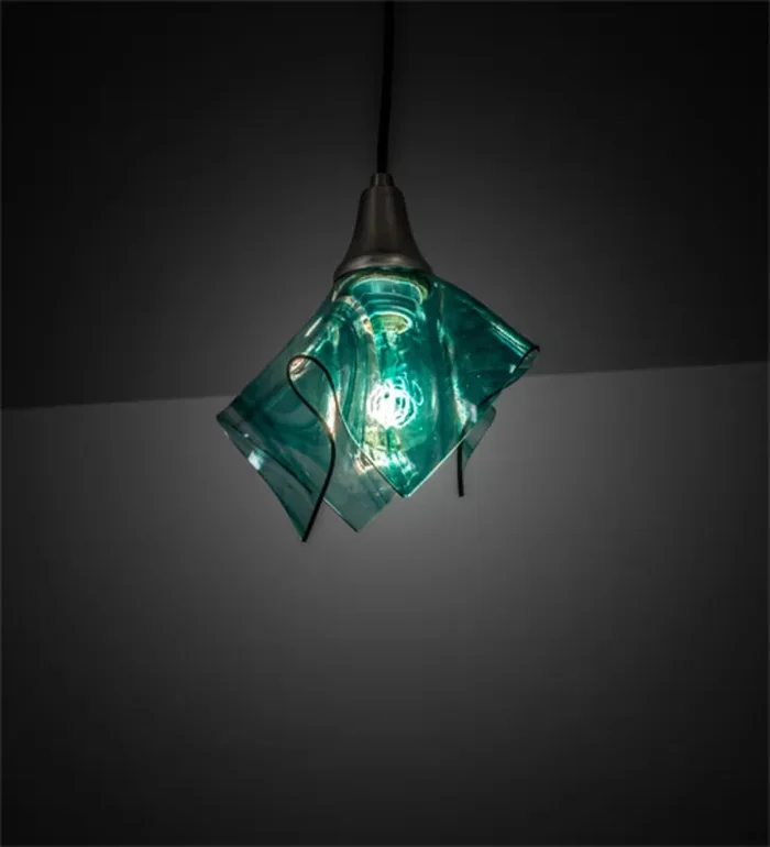 Meyda 9″w Mente Swirl Handkerchief Mini Pendant – 72456