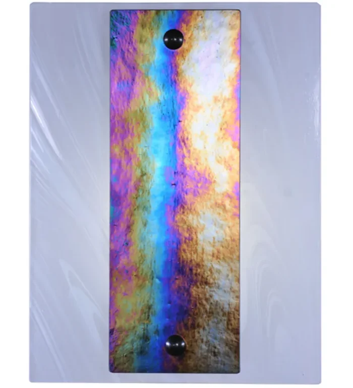 Meyda 9″w Metro Aurora Borealis Wall Sconce – 106698
