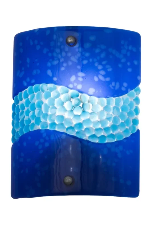 Meyda 9″w Metro Fusion Marea Wall Sconce – 167612
