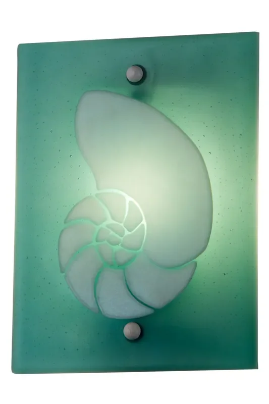 Meyda 9″w Metro Fusion Nautilus Wall Sconce – 22152